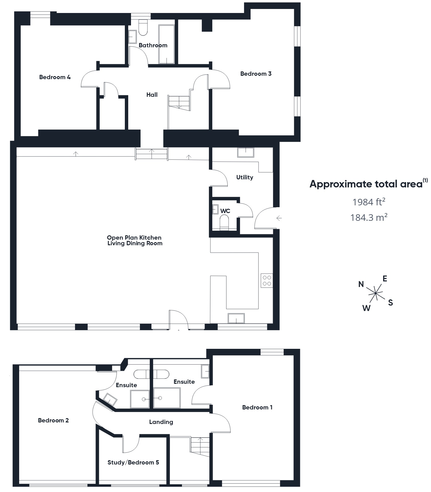 Lodgeworthy Farm, Holsworthy floorplan