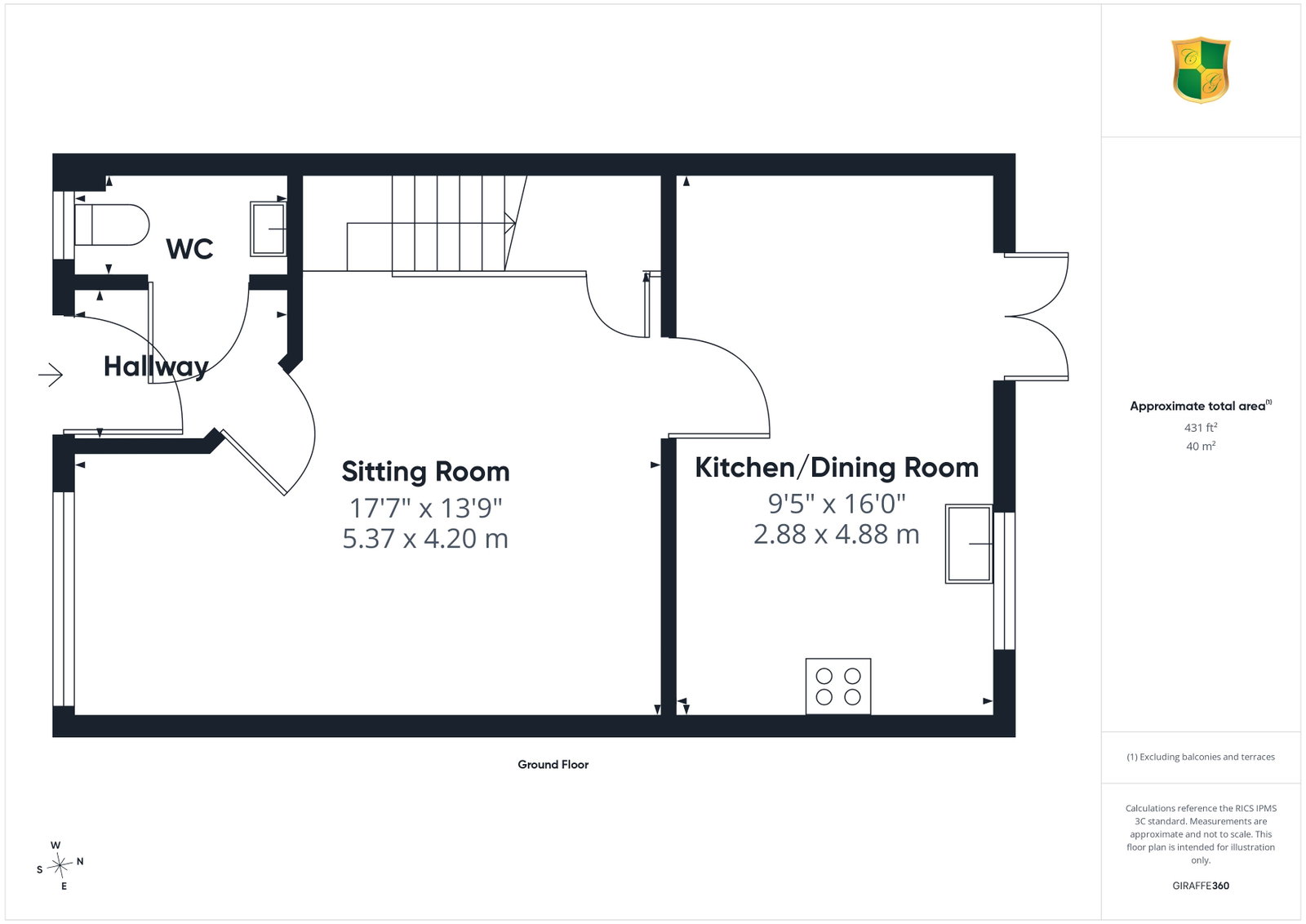 10, Summerfold, Horsham floorplan