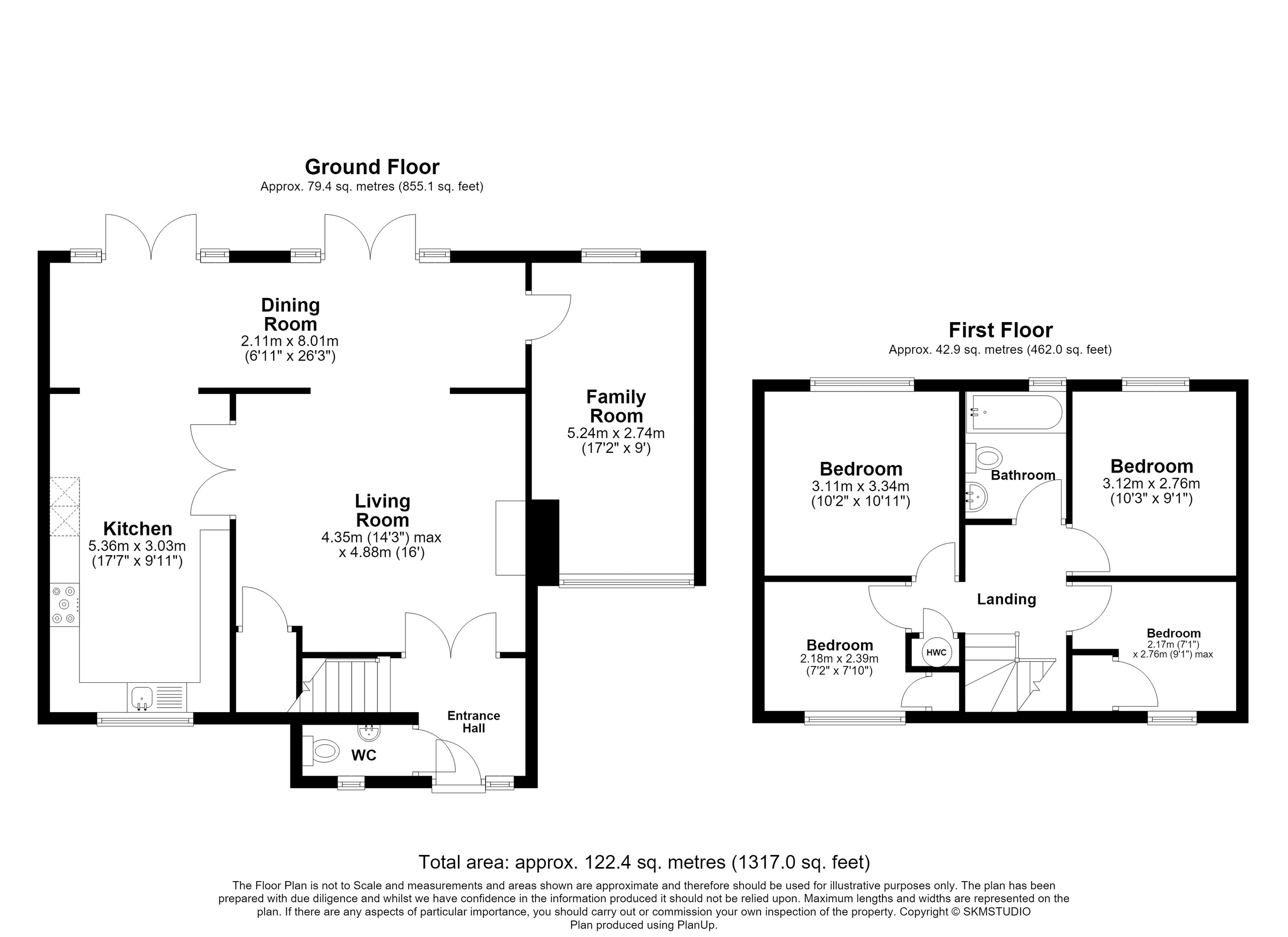 5 Plough Close, Aylesbury floorplan