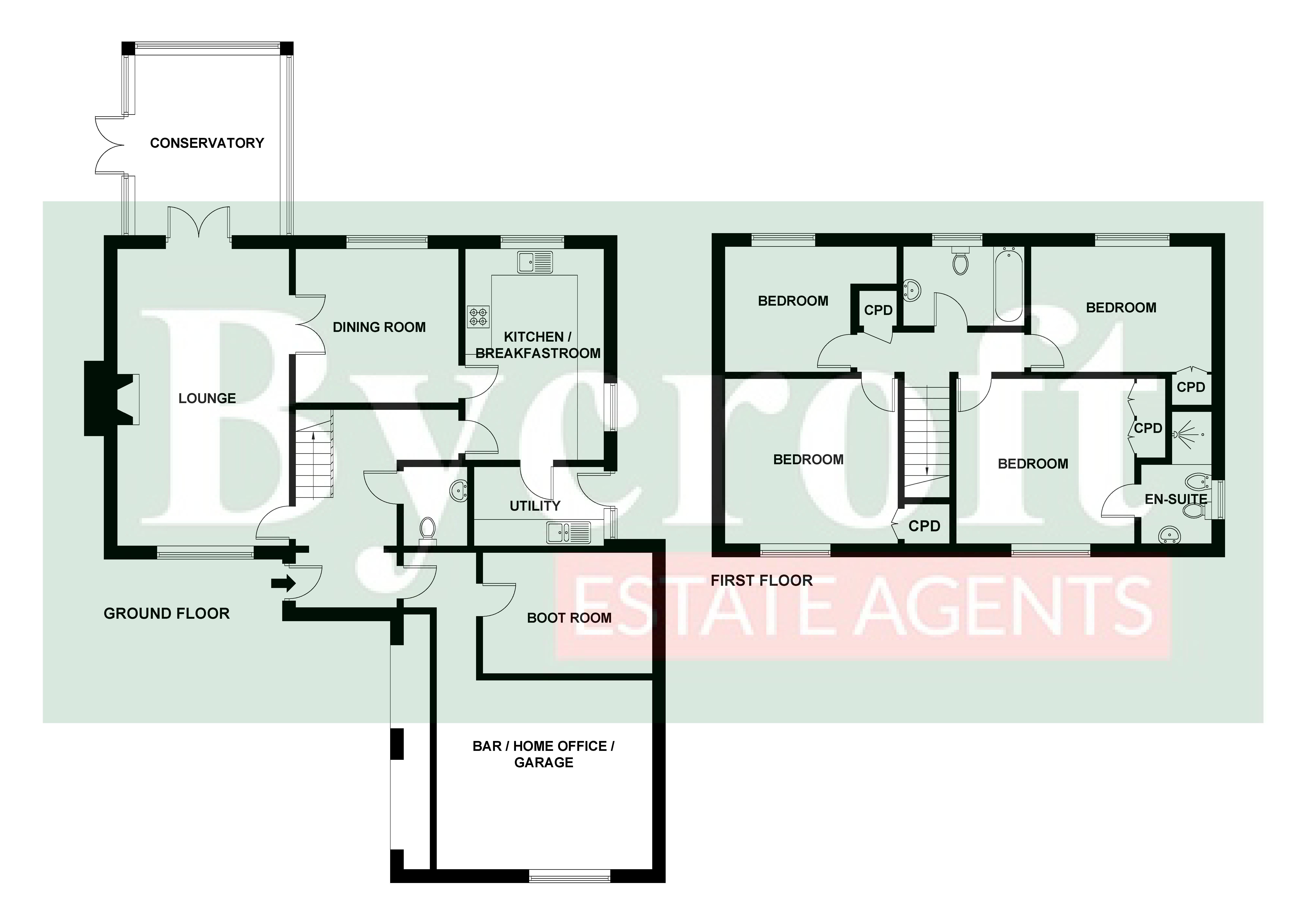 1, Johnson Way, Lowestoft floorplan