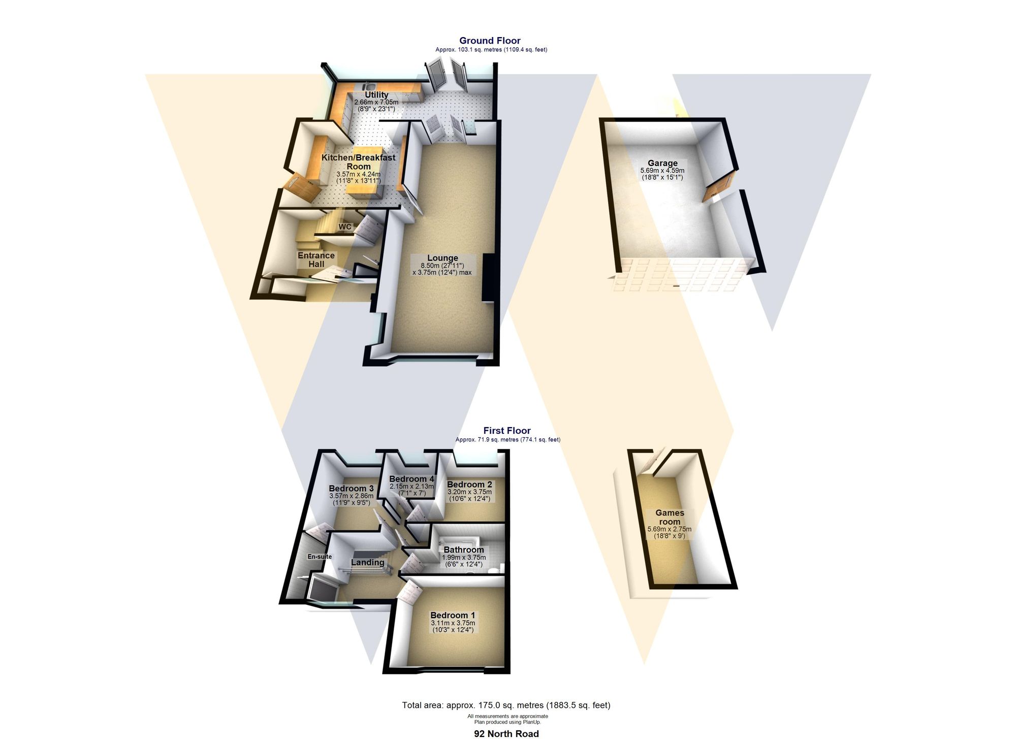 92 North Road, Retford floorplan