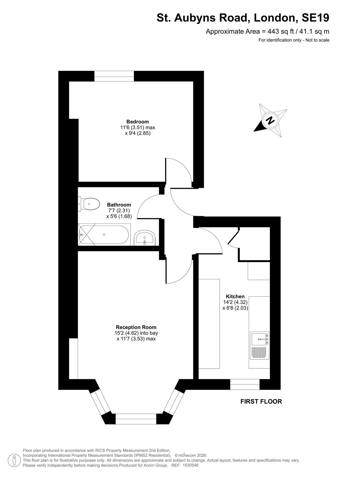 St. Aubyns Road, London floorplan