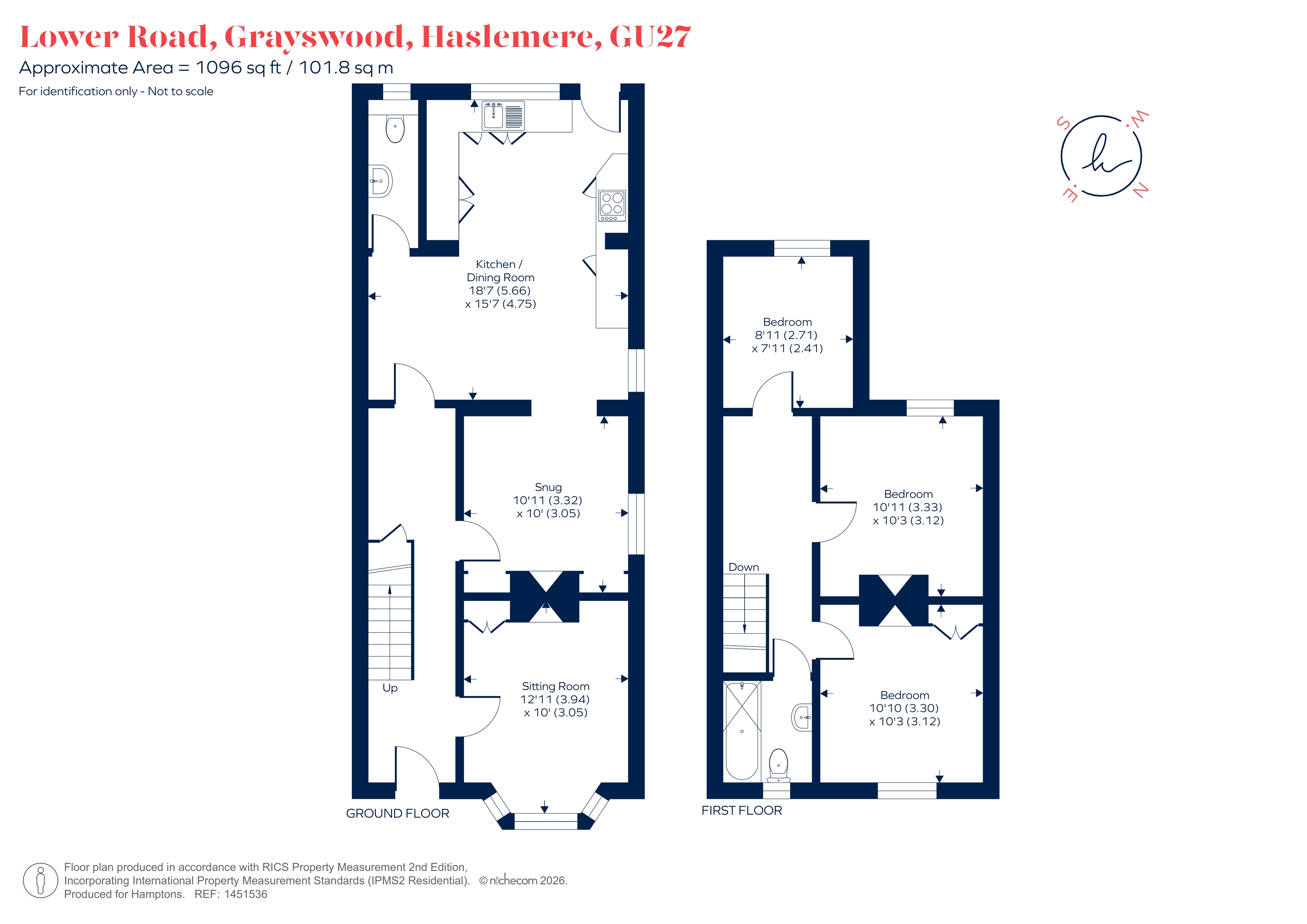 69, Lower Road, Haslemere floorplan