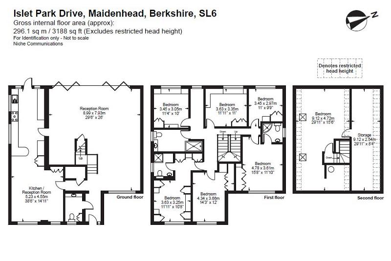 6 Bedrooms Detached house to rent in Islet Park Drive, Maidenhead SL6