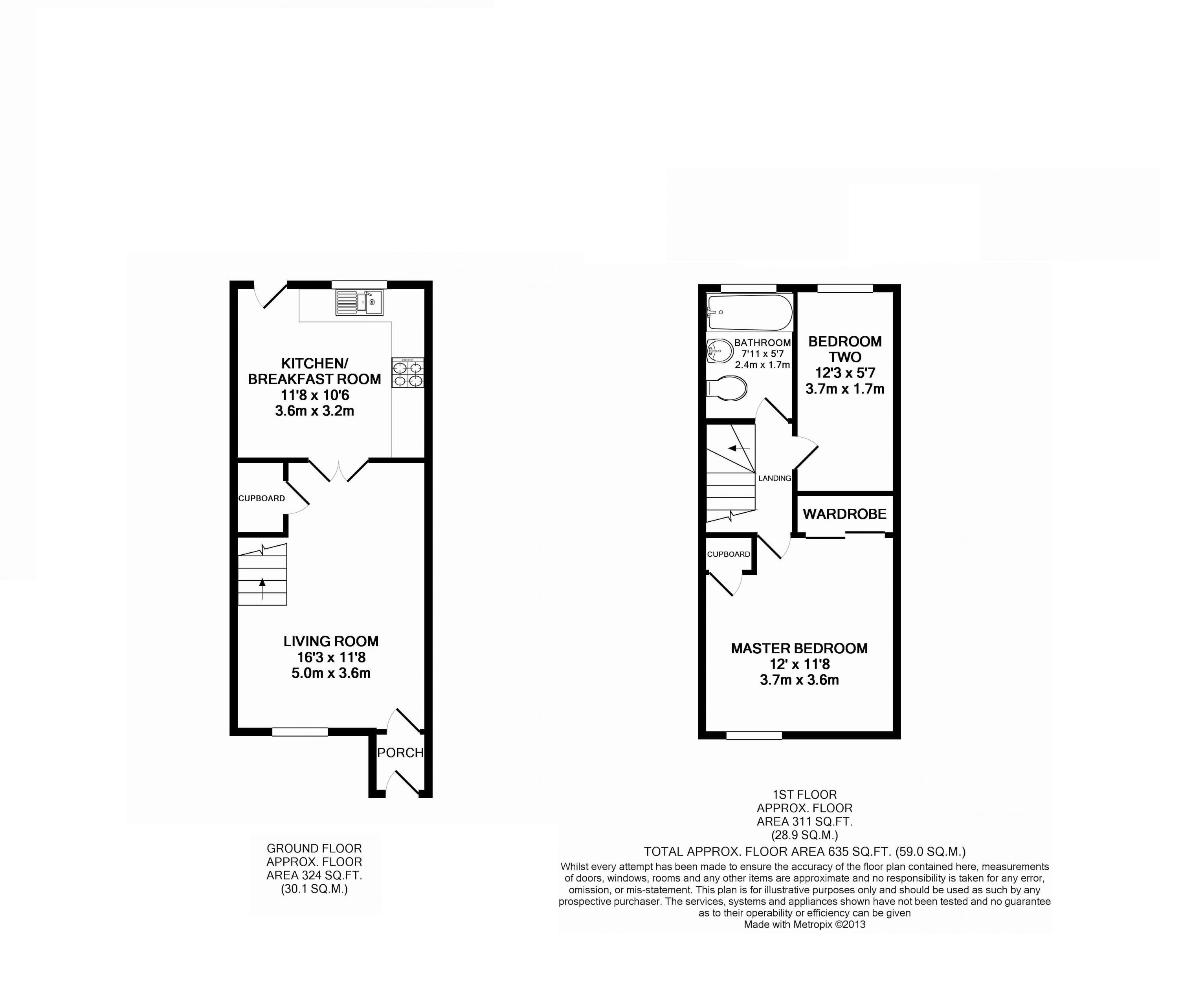 16, Westcotts Green, Bracknell floorplan