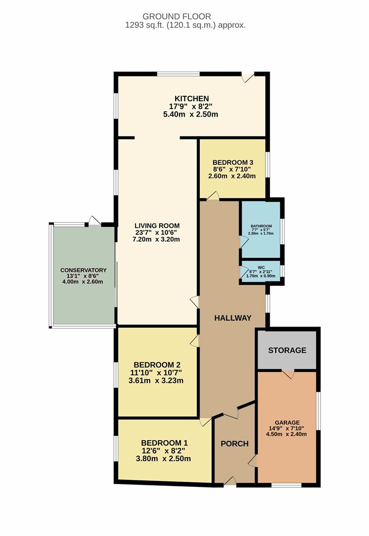 40, Cherry Tree Road, Manchester floorplan