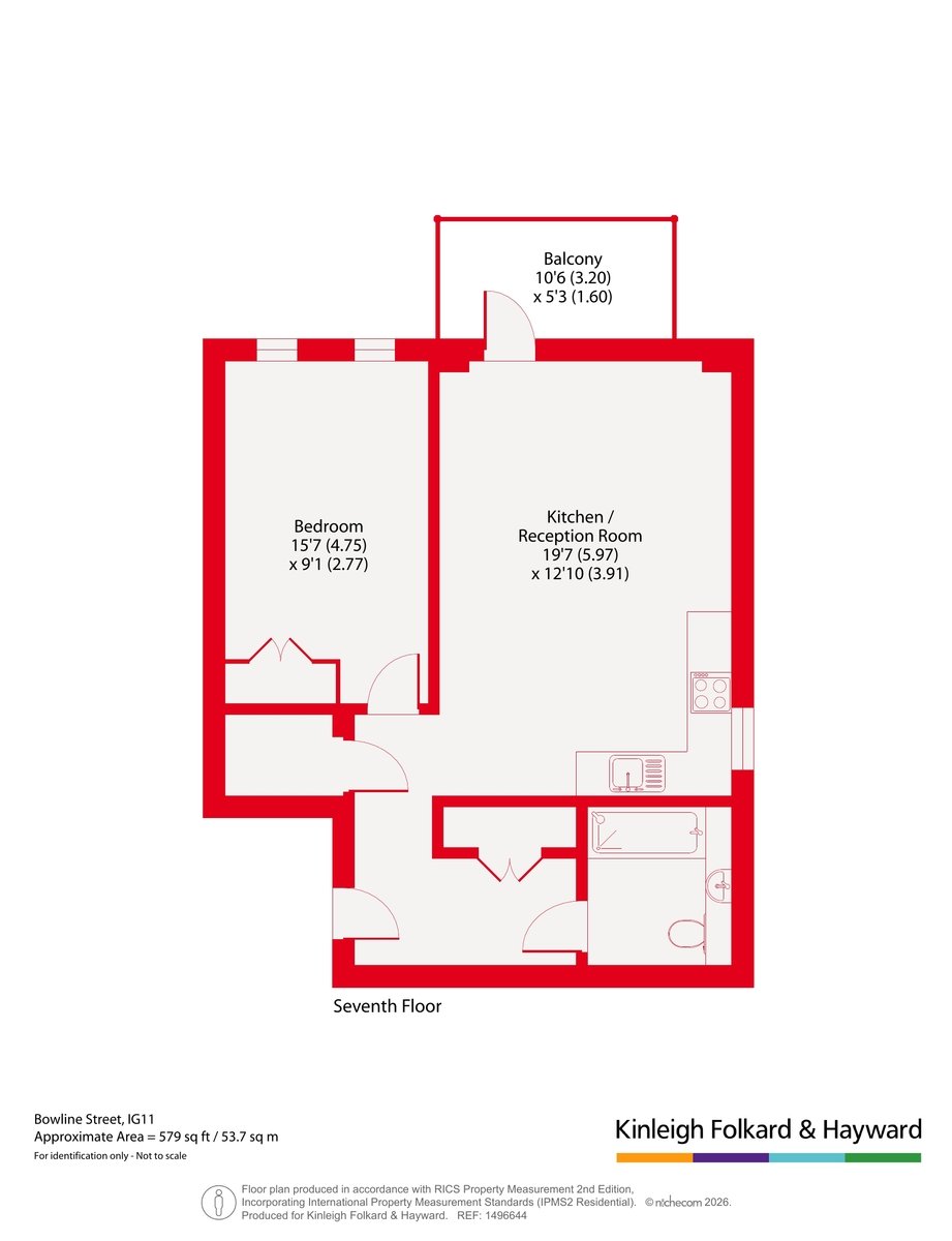 Bowline Street, Barking floorplan