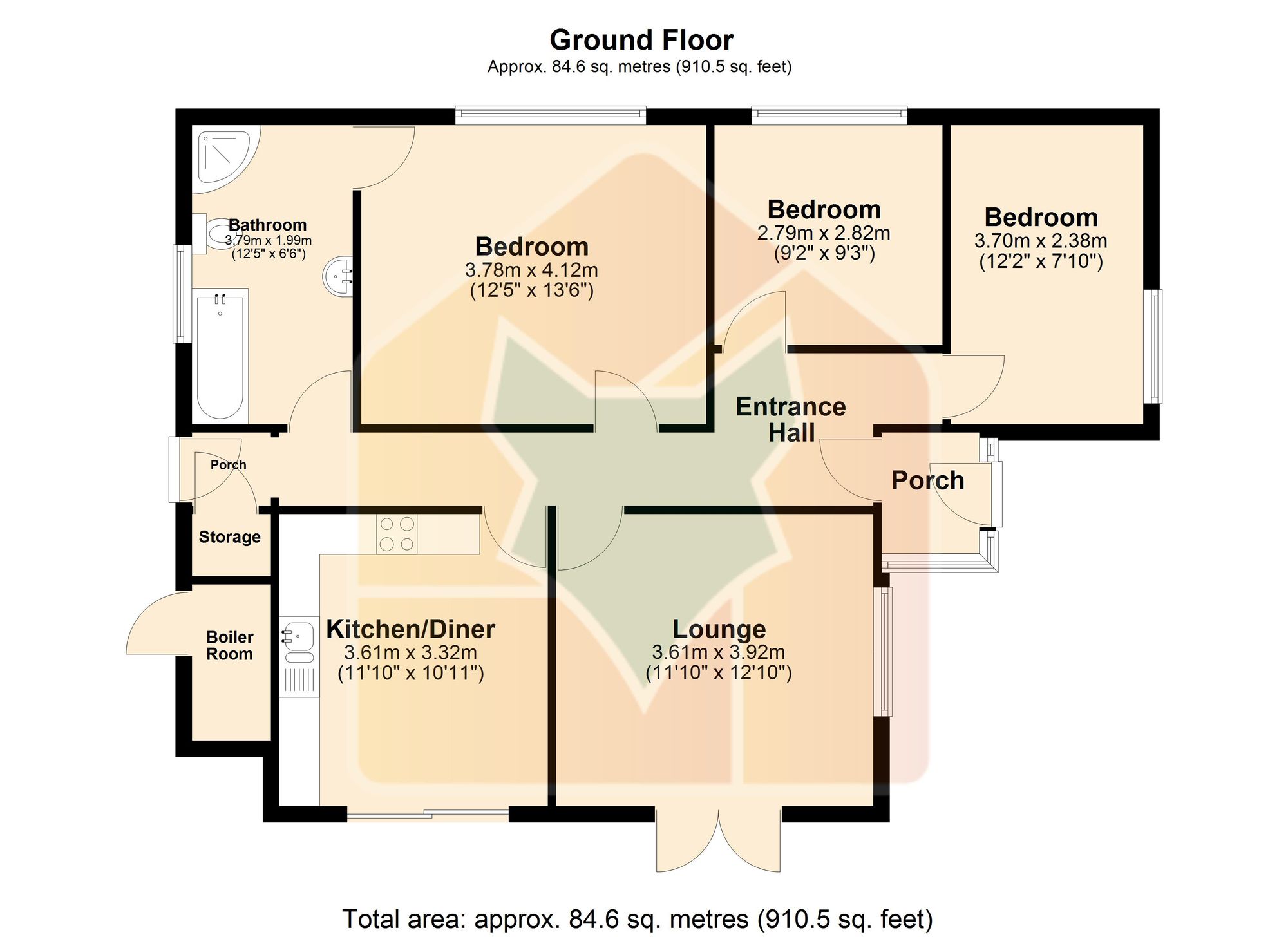 7 Laughton Road, Gainsborough floorplan