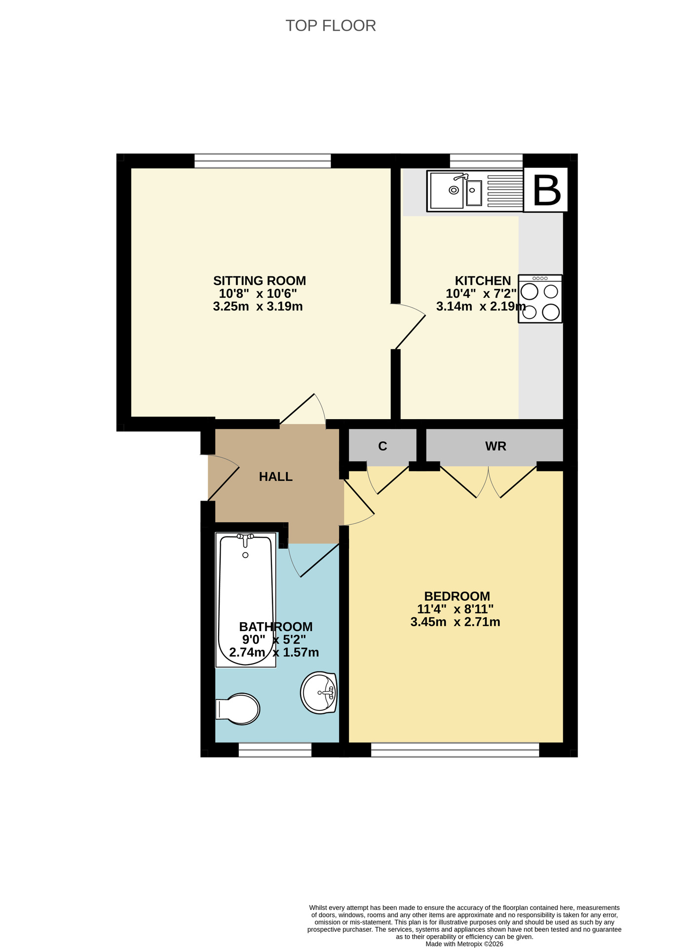 14, Yeovil floorplan