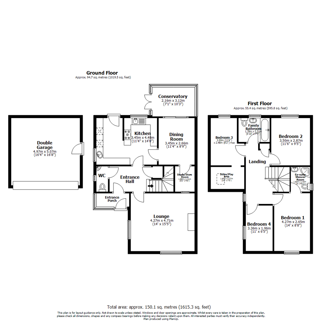 5, Turnbury Close, Lincoln floorplan