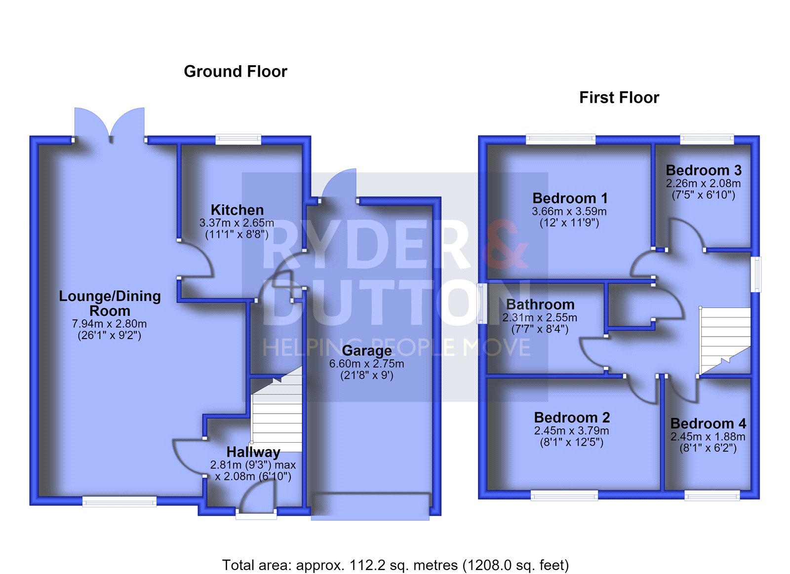 8, The Paddock, Hyde floorplan