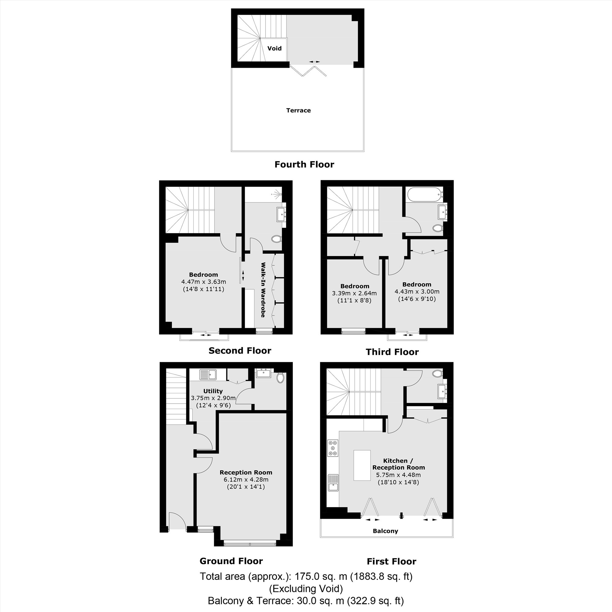 1, Hilary Mews, London floorplan