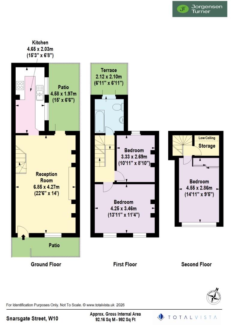 19, Snarsgate Street, London floorplan