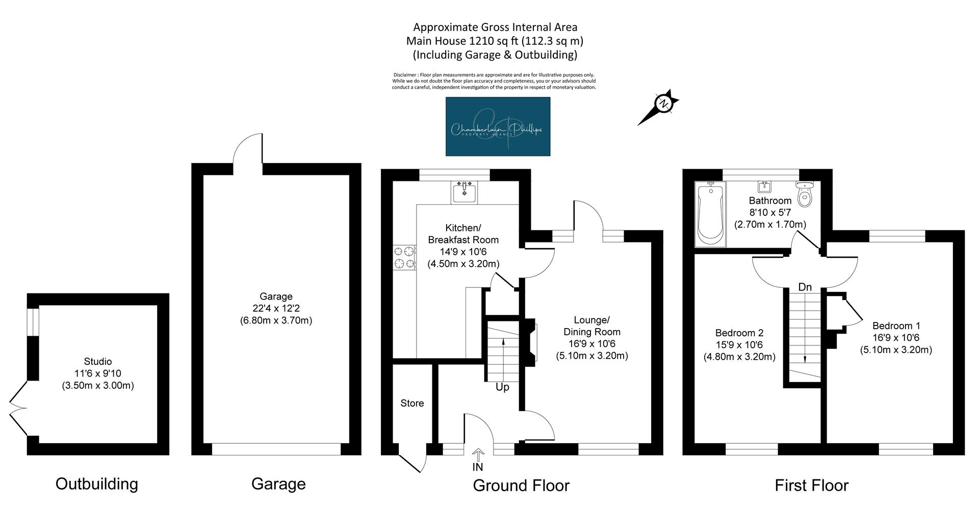 21, Lower Harlings, Shotley Gate floorplan