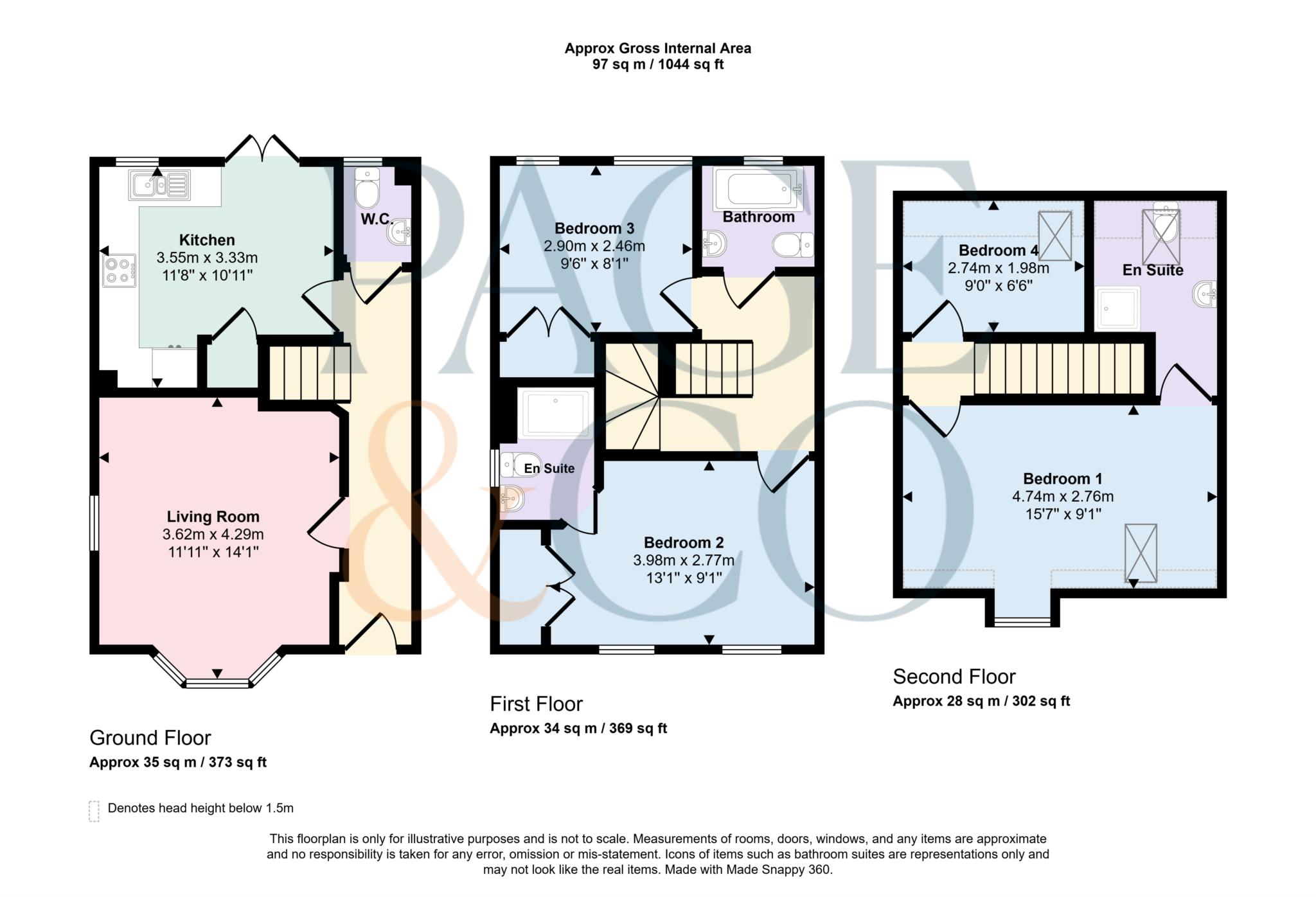 Gordon Road, Canterbury floorplan