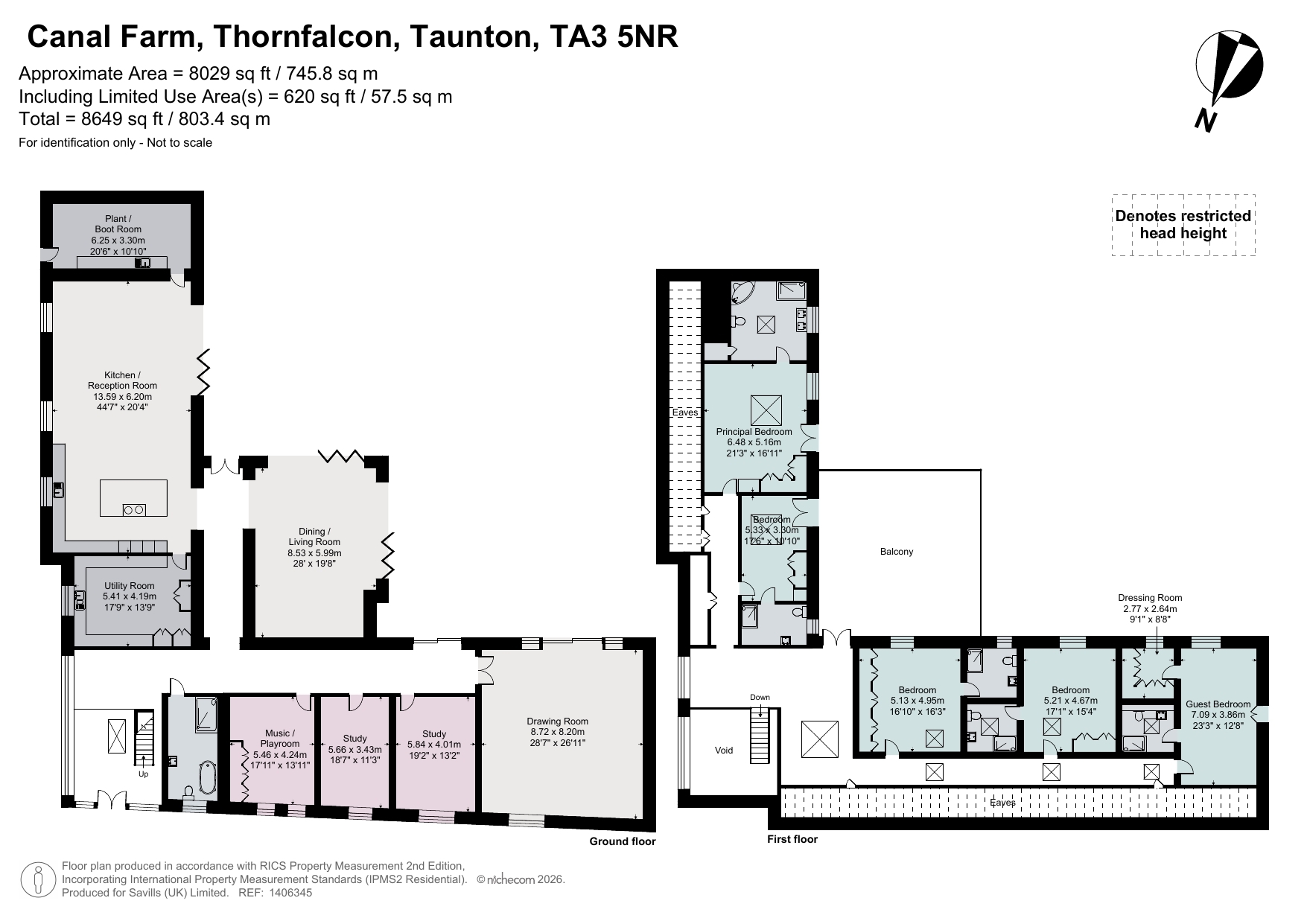 Canal Farm,, Thornfalcon, Somerset floorplan