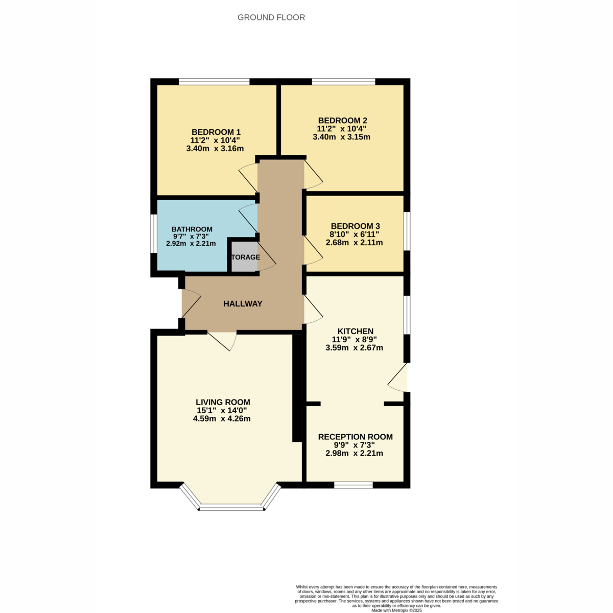 30, The Green, Huthwaite floorplan