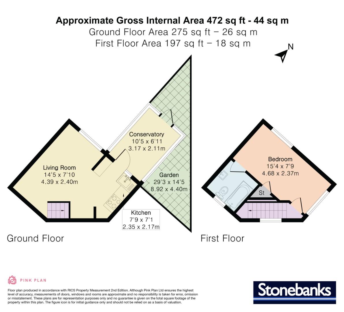1A, Eastlea Avenue, Watford floorplan