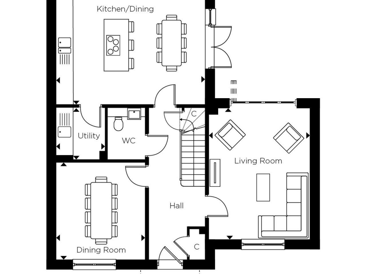 London Road, Newport floorplan