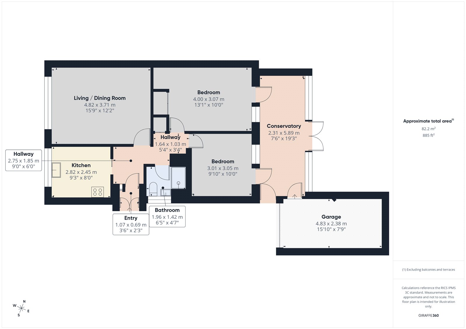 24, Knightcott Park, North Somerset floorplan