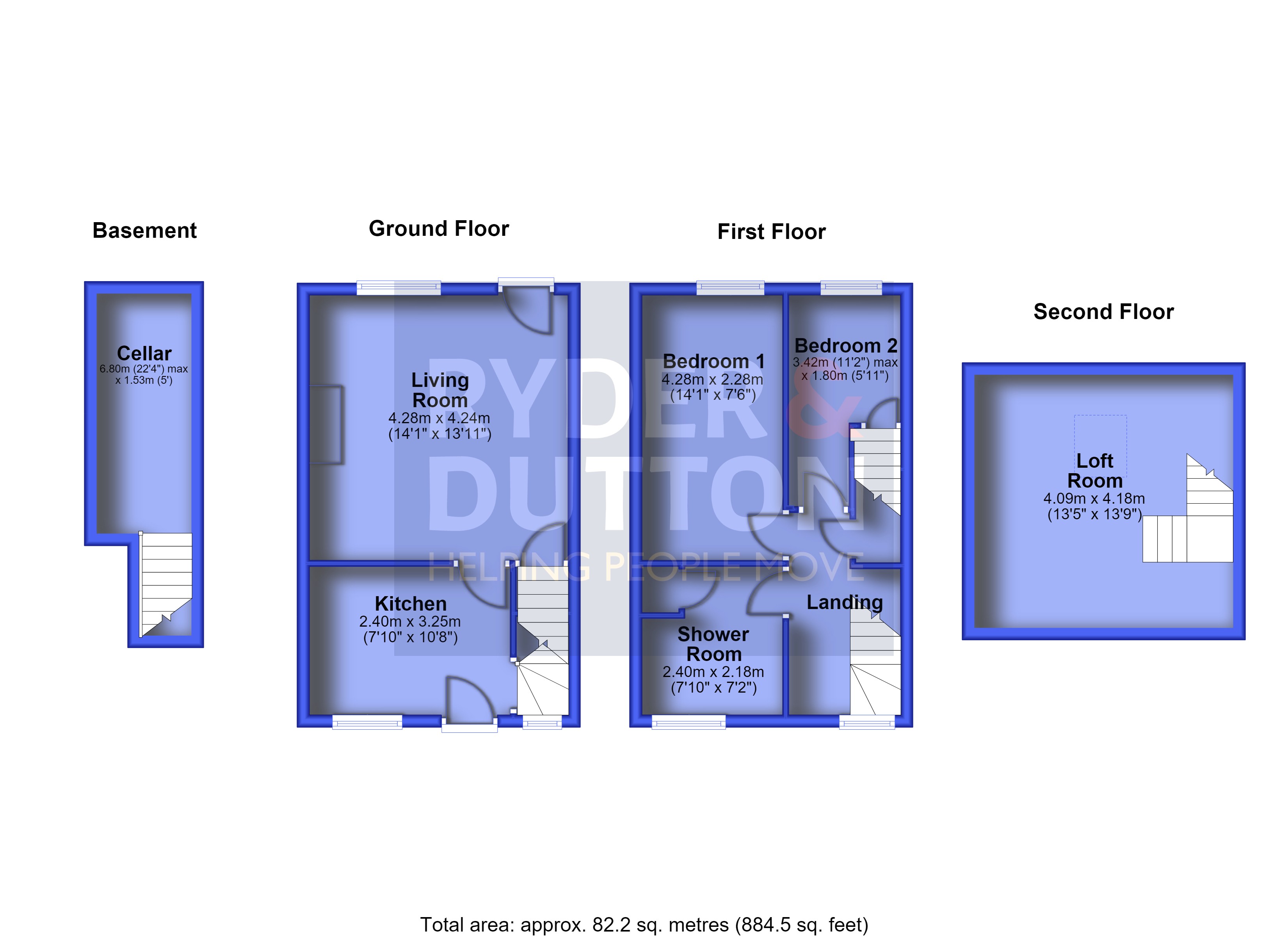 7, Cooperative Terrace, West Yorkshire floorplan