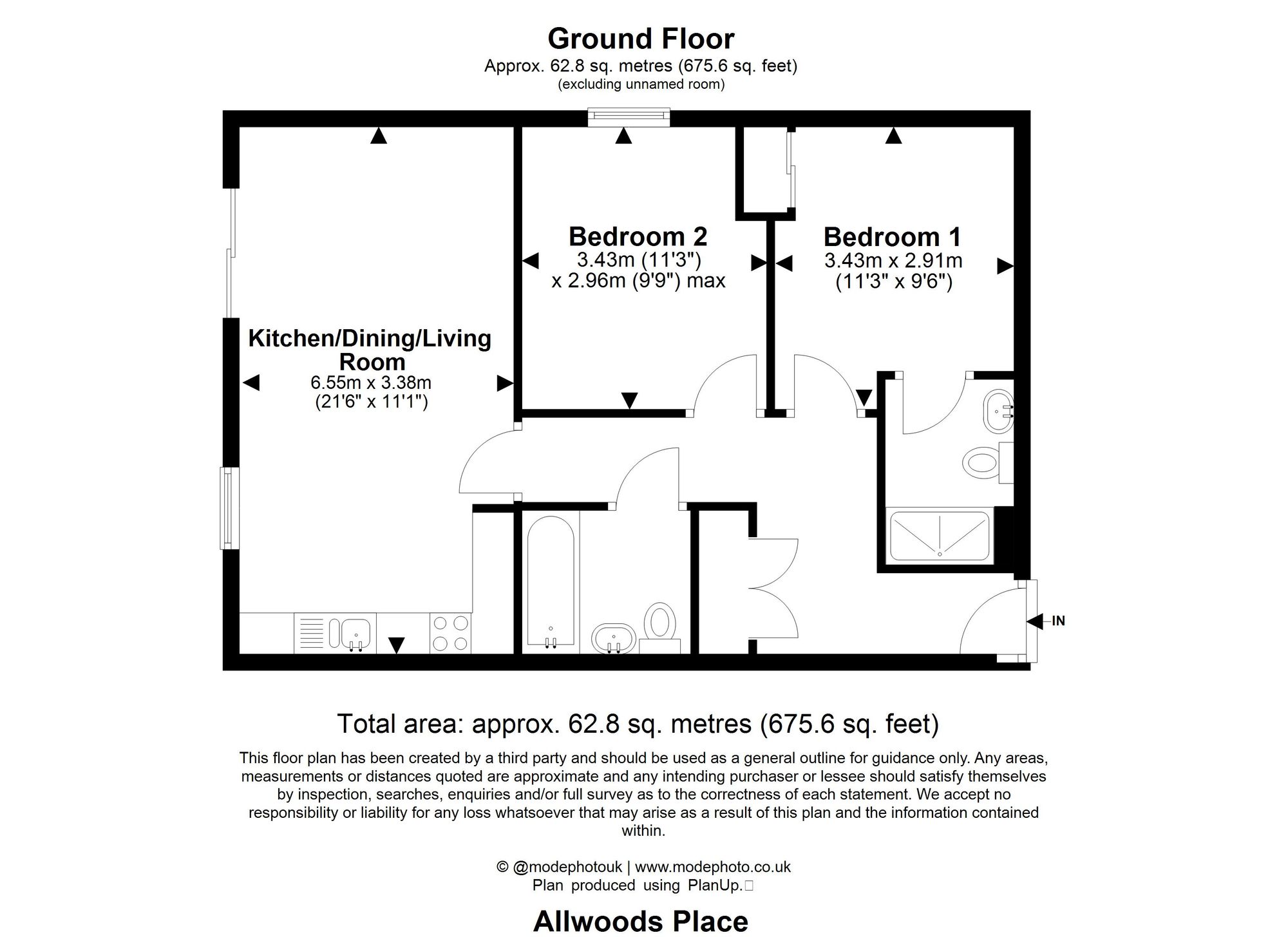 26 Allwoods Place, Hitchin floorplan