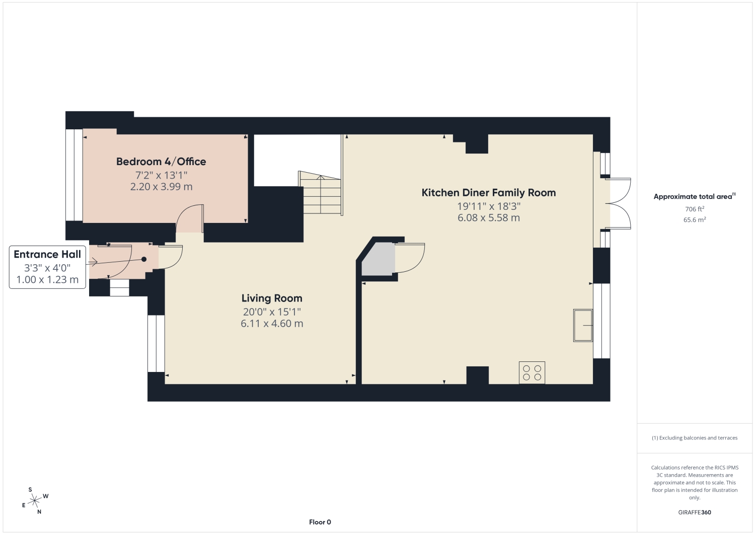 23, Ambler Grove, Halifax floorplan