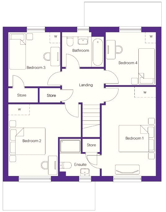 The Sandway,, The Sandway, Chapel Park floorplan