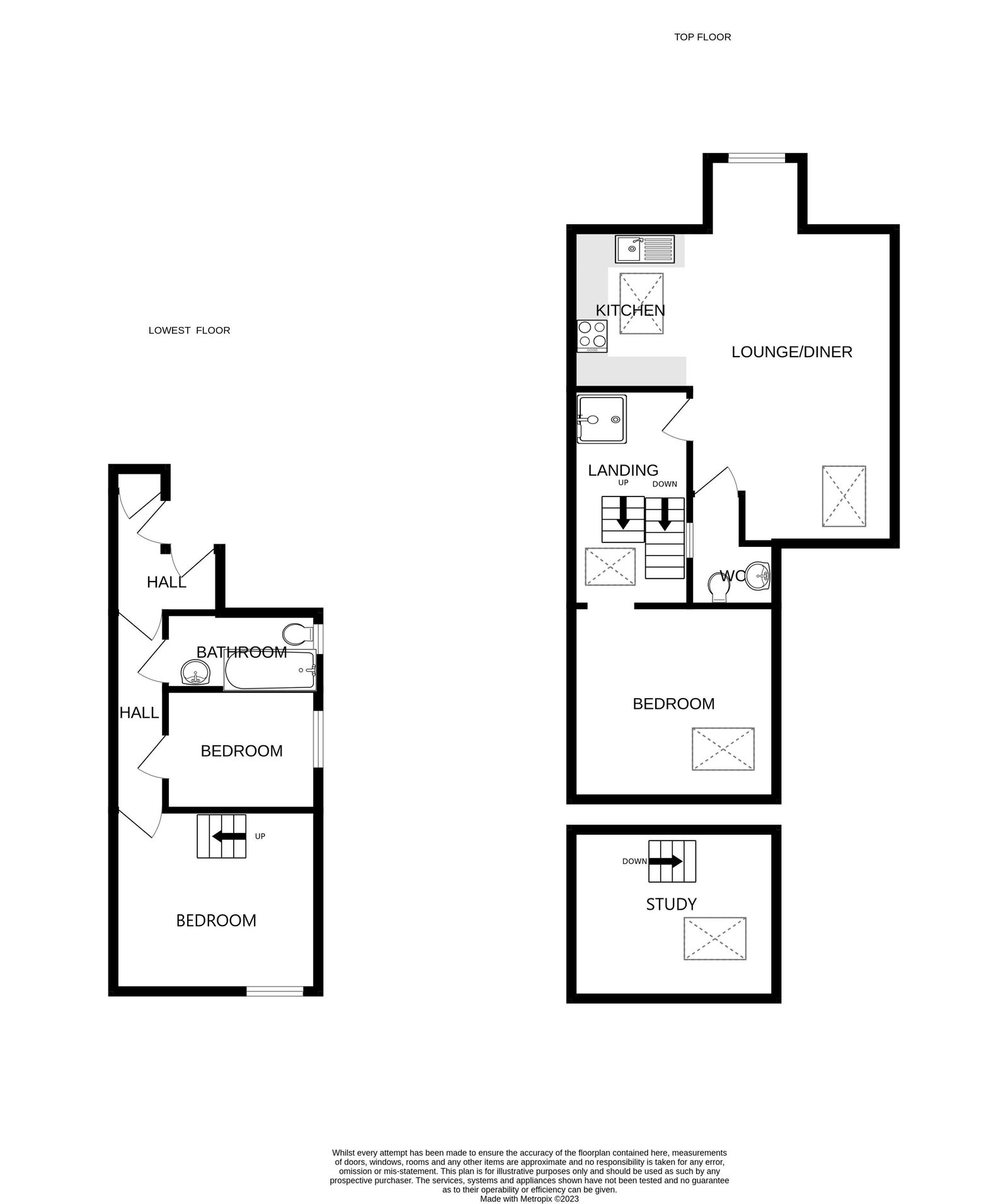 32,Flat 4, Morrab Road, Penzance floorplan