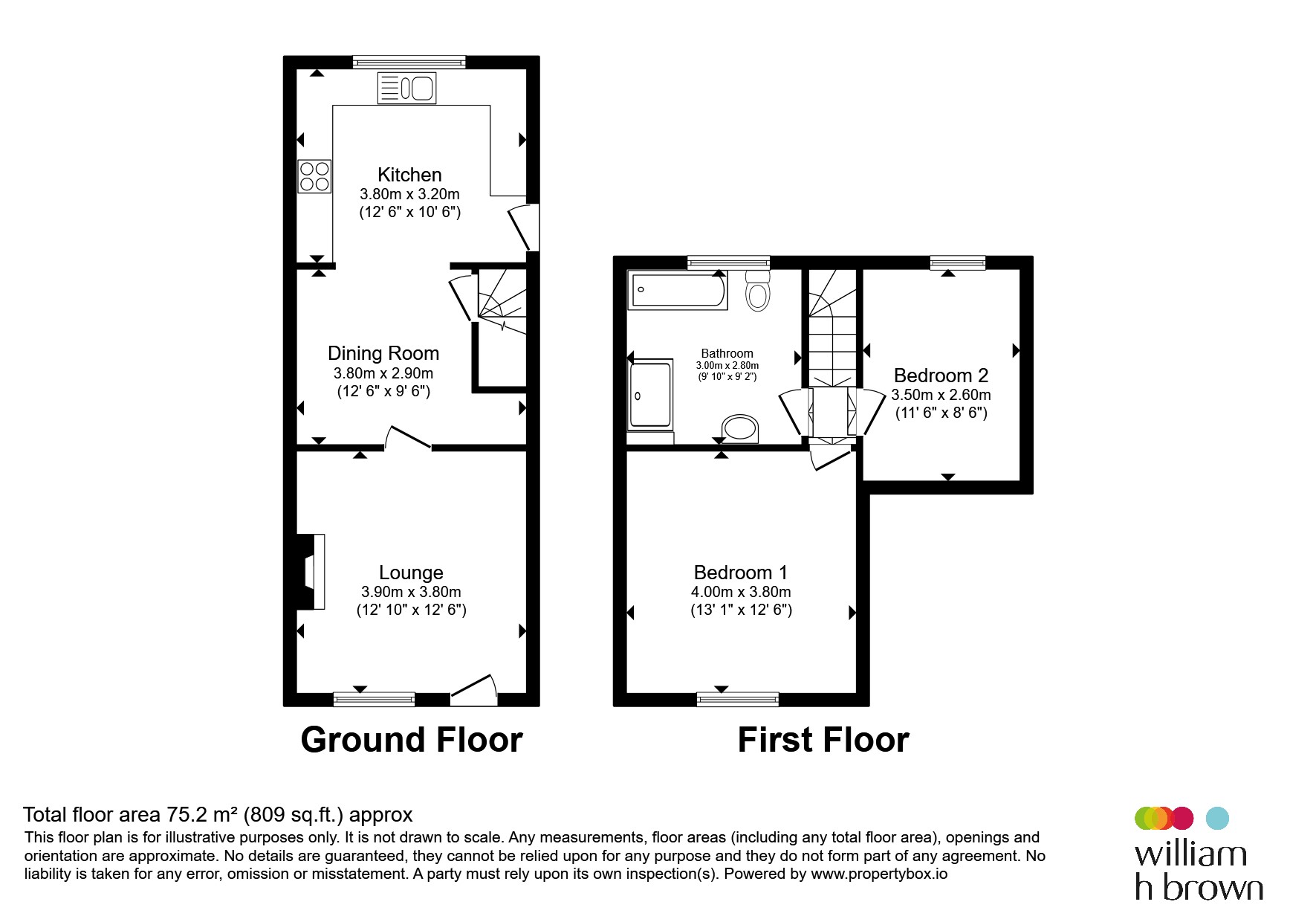 12, Wood Street, Barnsley floorplan
