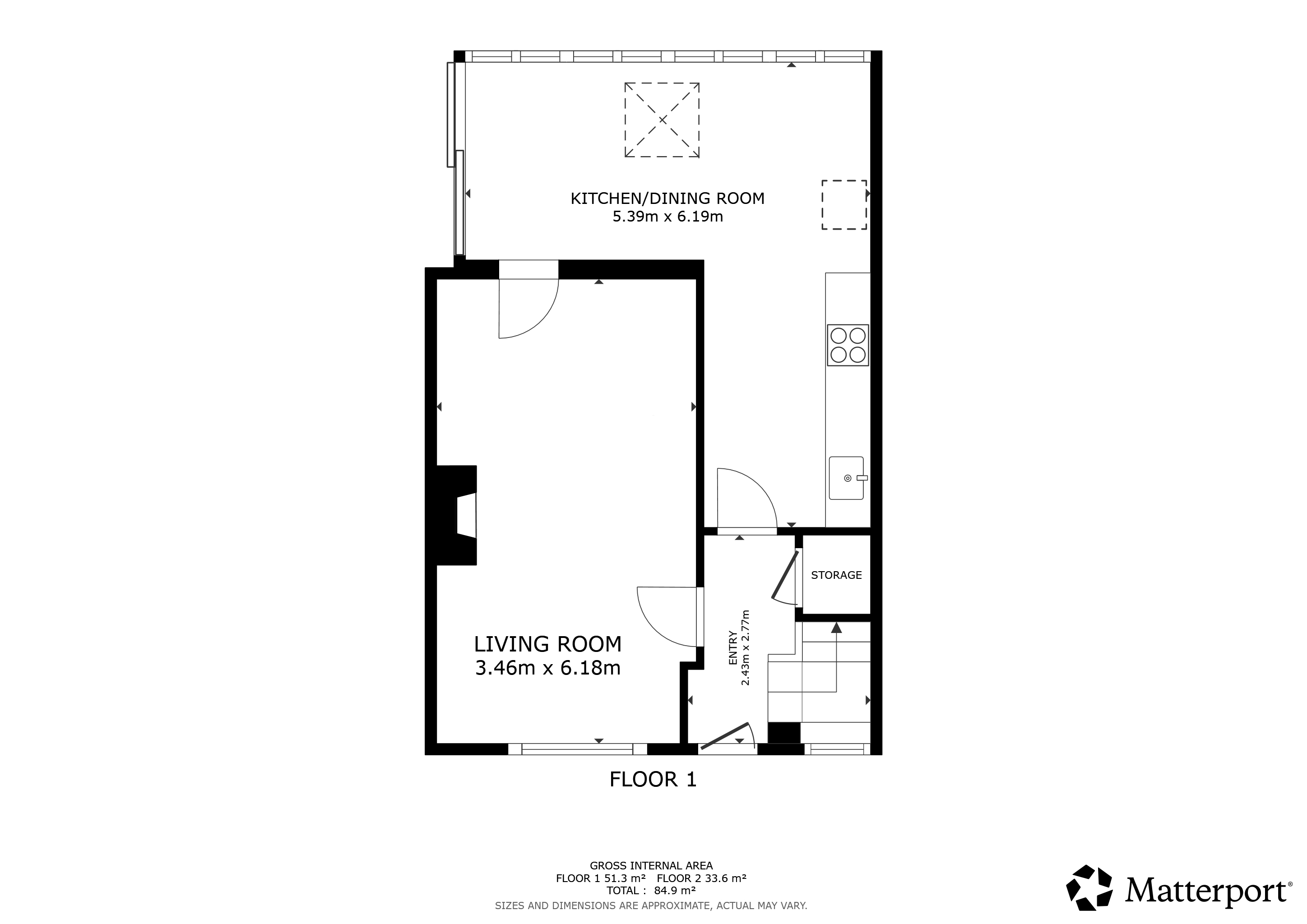 55, Tollohill Drive, Aberdeen floorplan