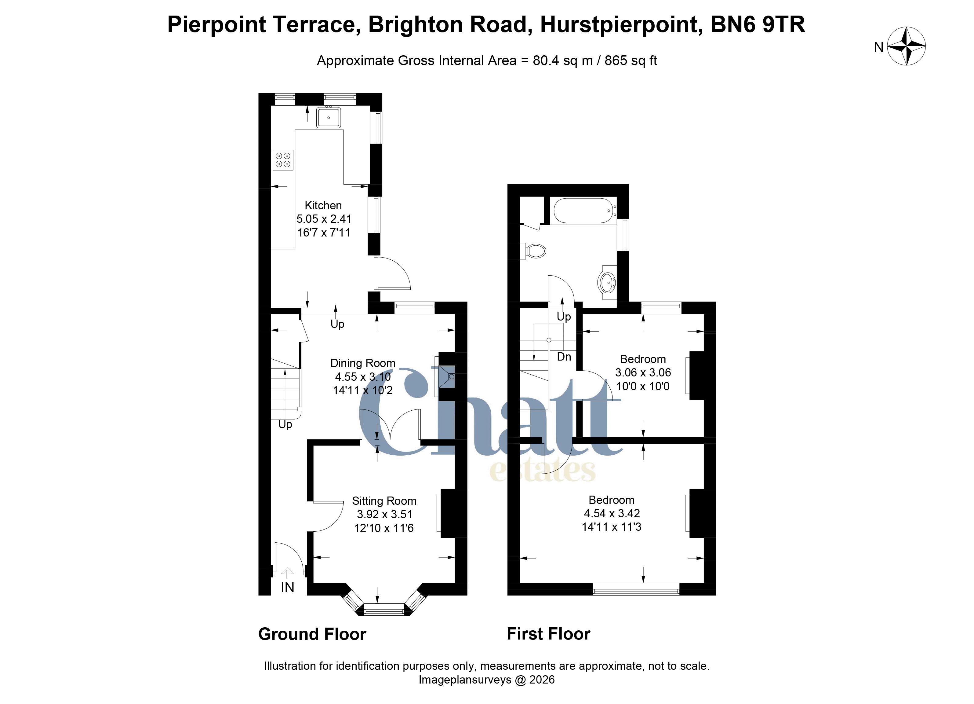 2 Pierpoint Terrace, Brighton Road, Hassocks floorplan
