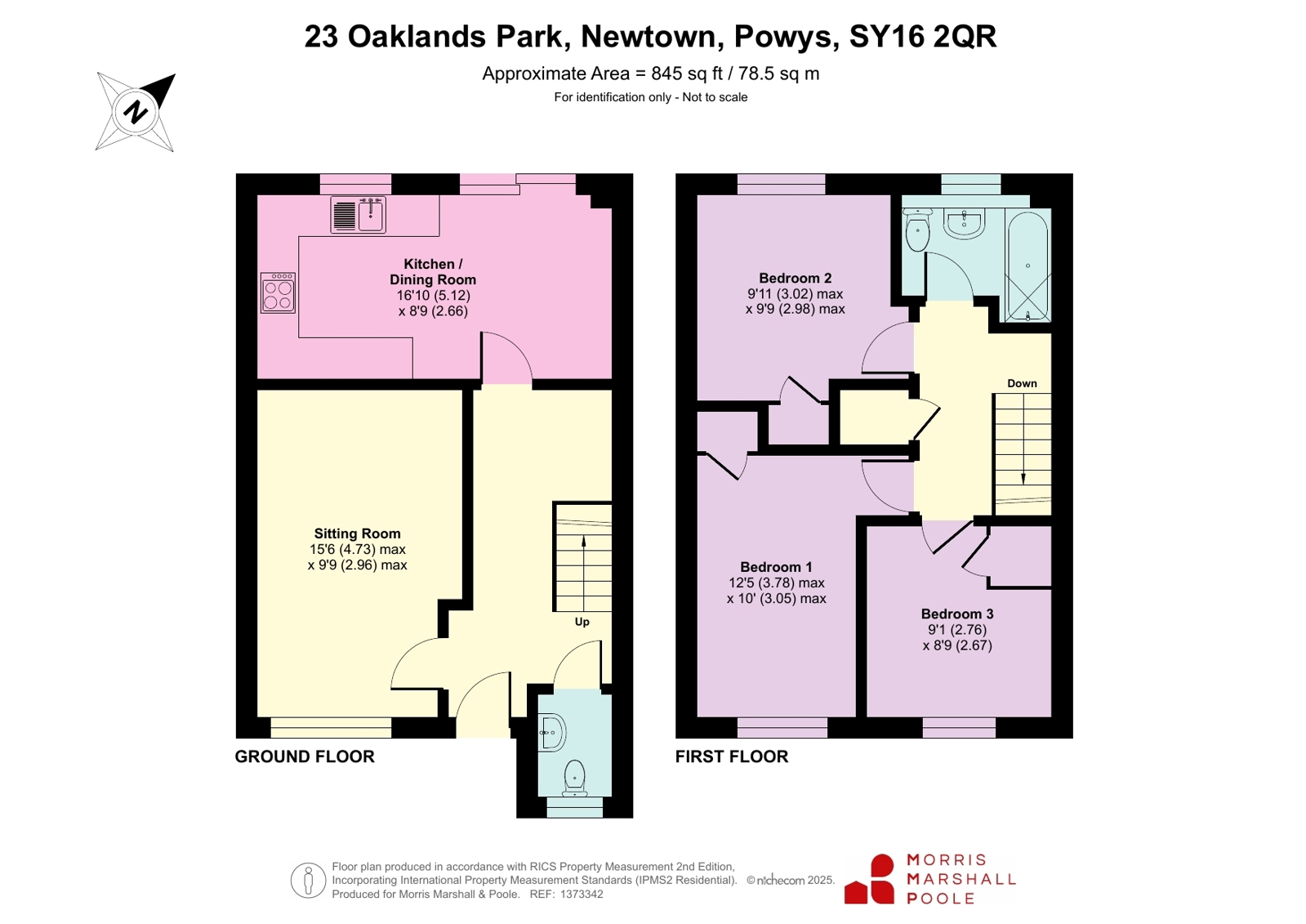 23, Oaklands Park, Powys floorplan