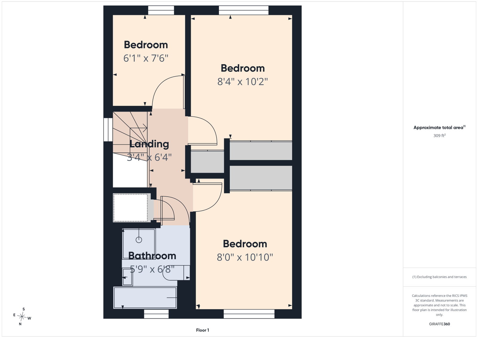 Corner Meadow, Harlow floorplan