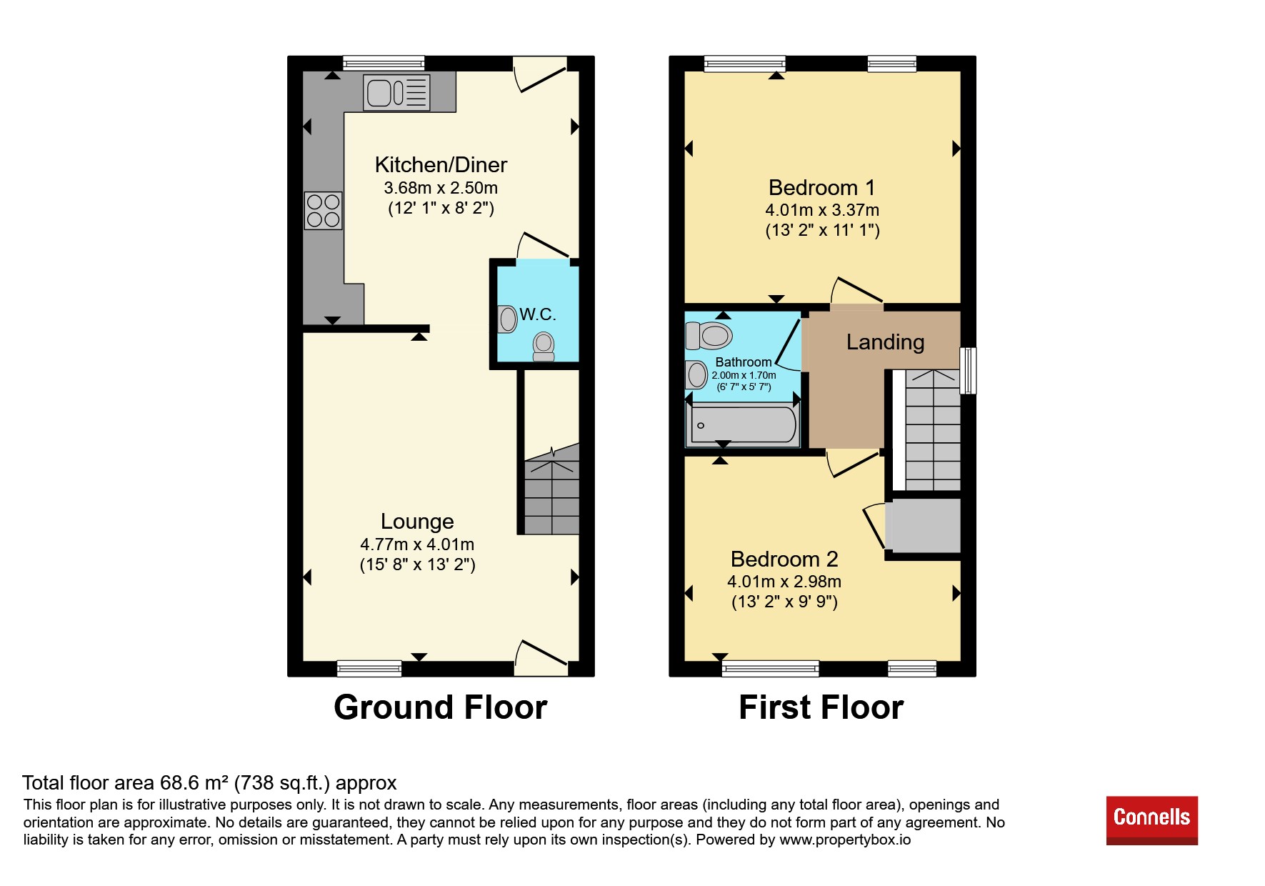 20, Jenkinson Crescent, Grantham floorplan