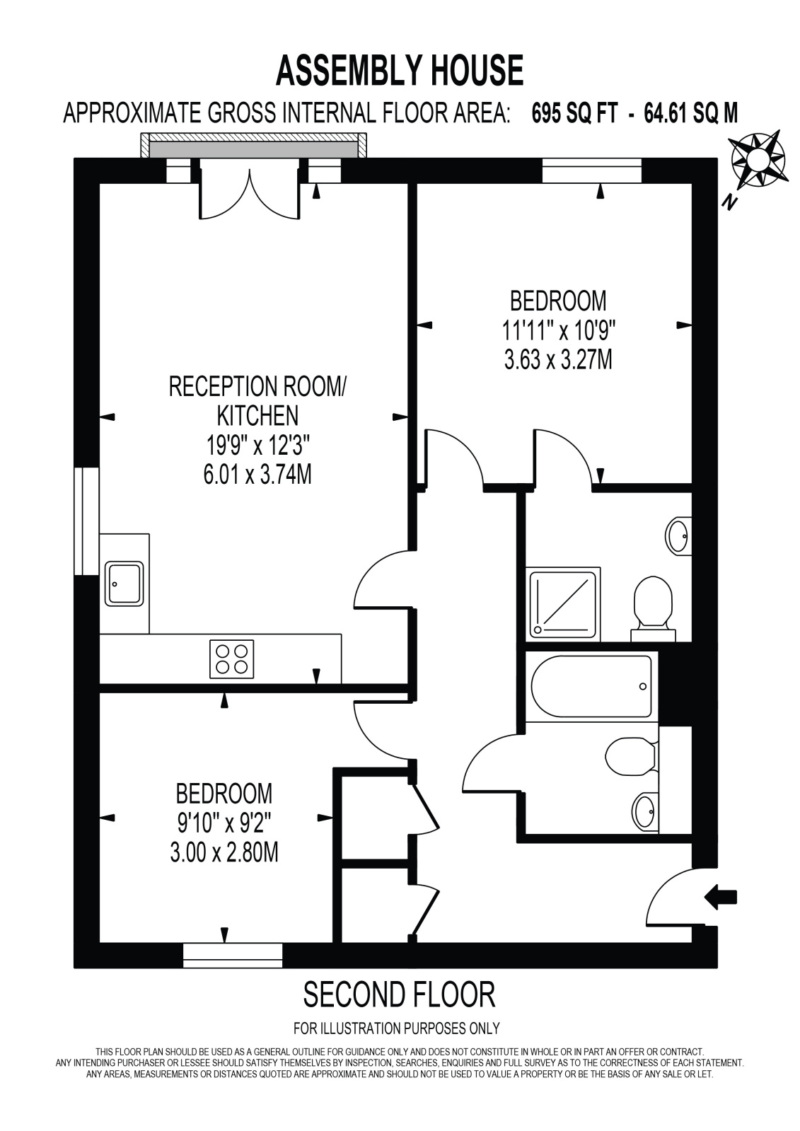 Flat 12, Assembly House, 1, Schoolgate Drive, Morden floorplan