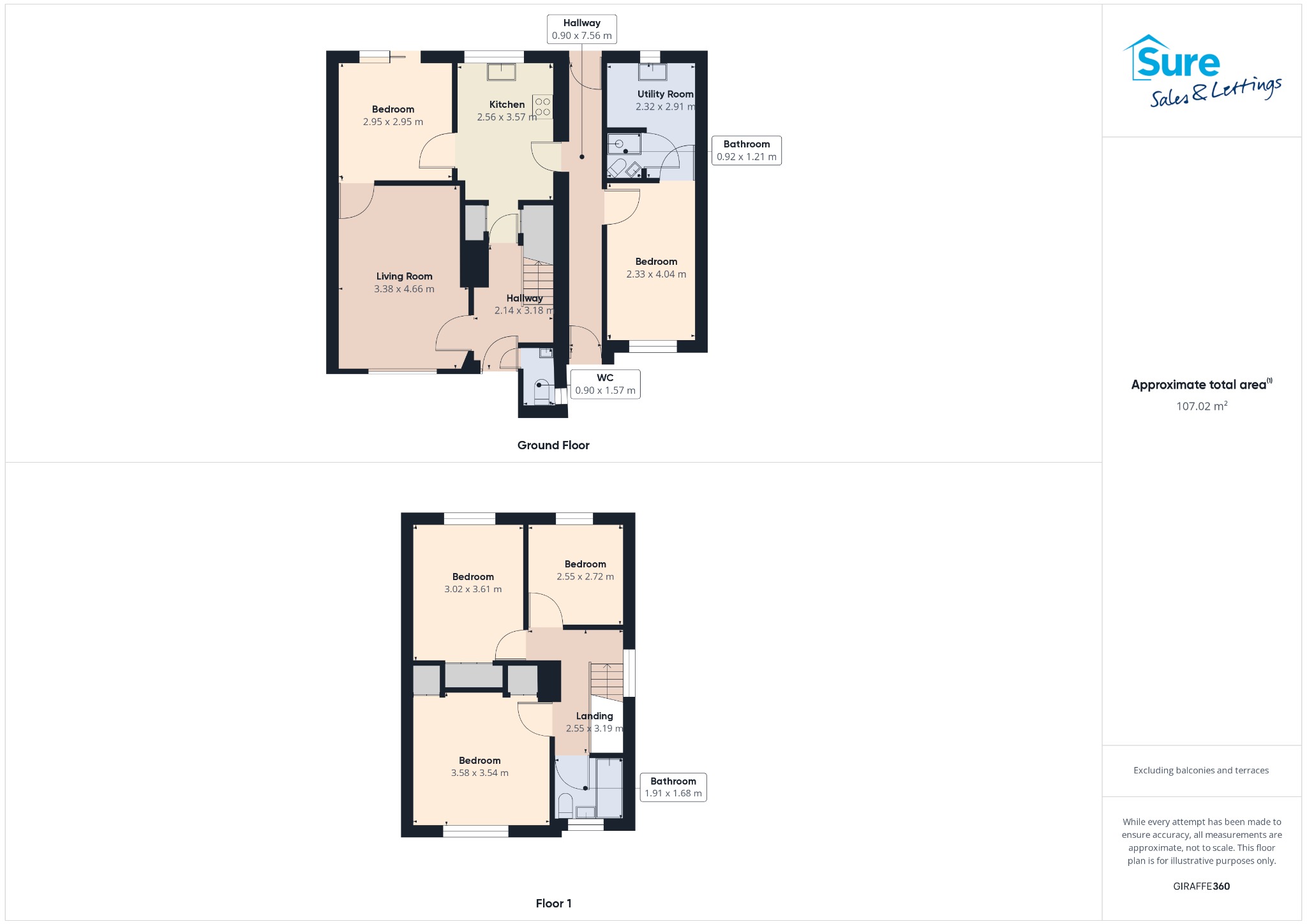 210 Boxted Road floorplan