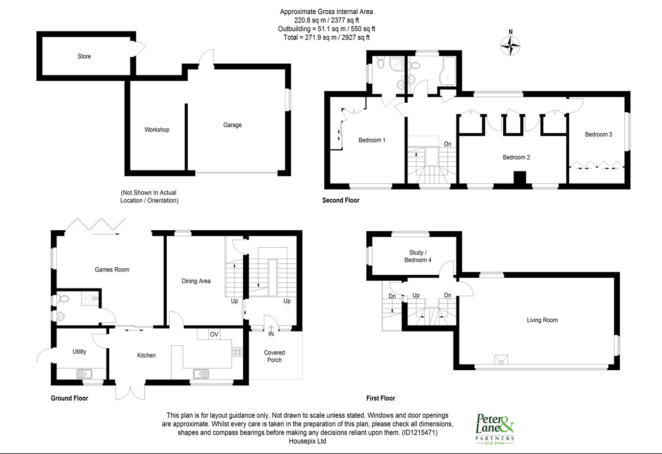 The House In The Wood, Hollow Lane, Huntingdon floorplan