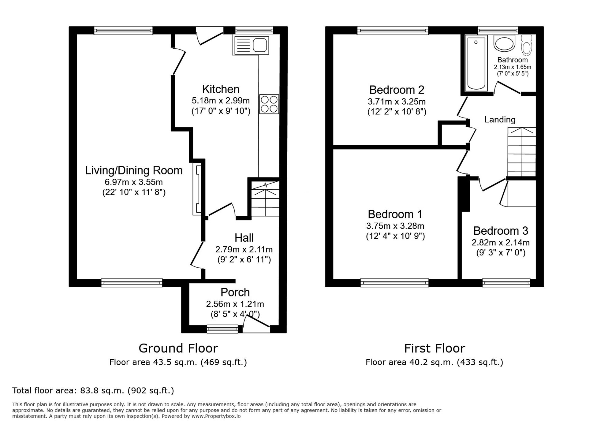 10 Denbigh Close, Frodsham floorplan