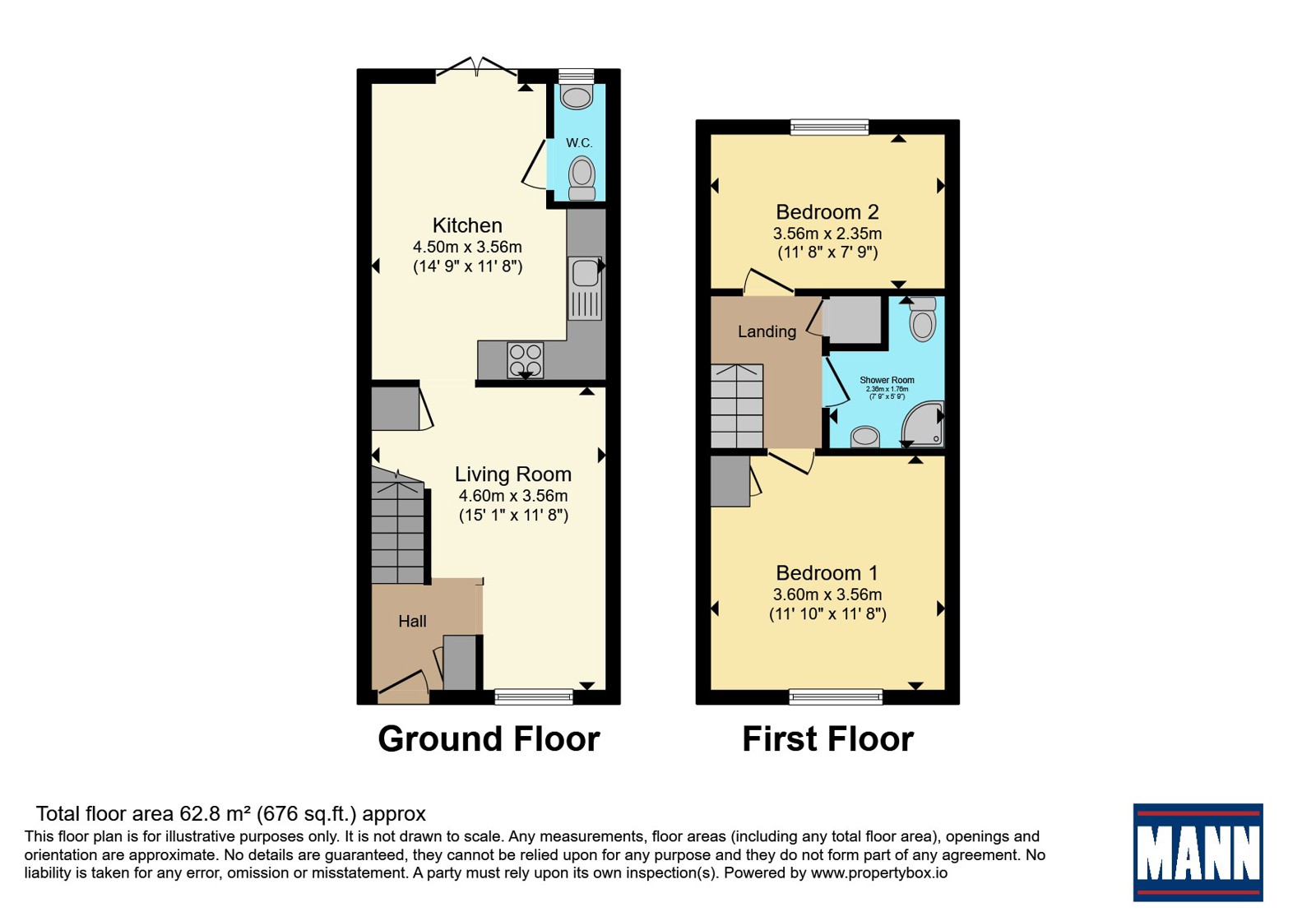 47, Falcon Way, Kent floorplan