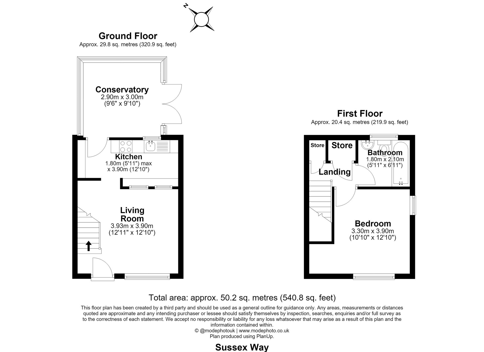 20 Sussex Way, Billericay floorplan