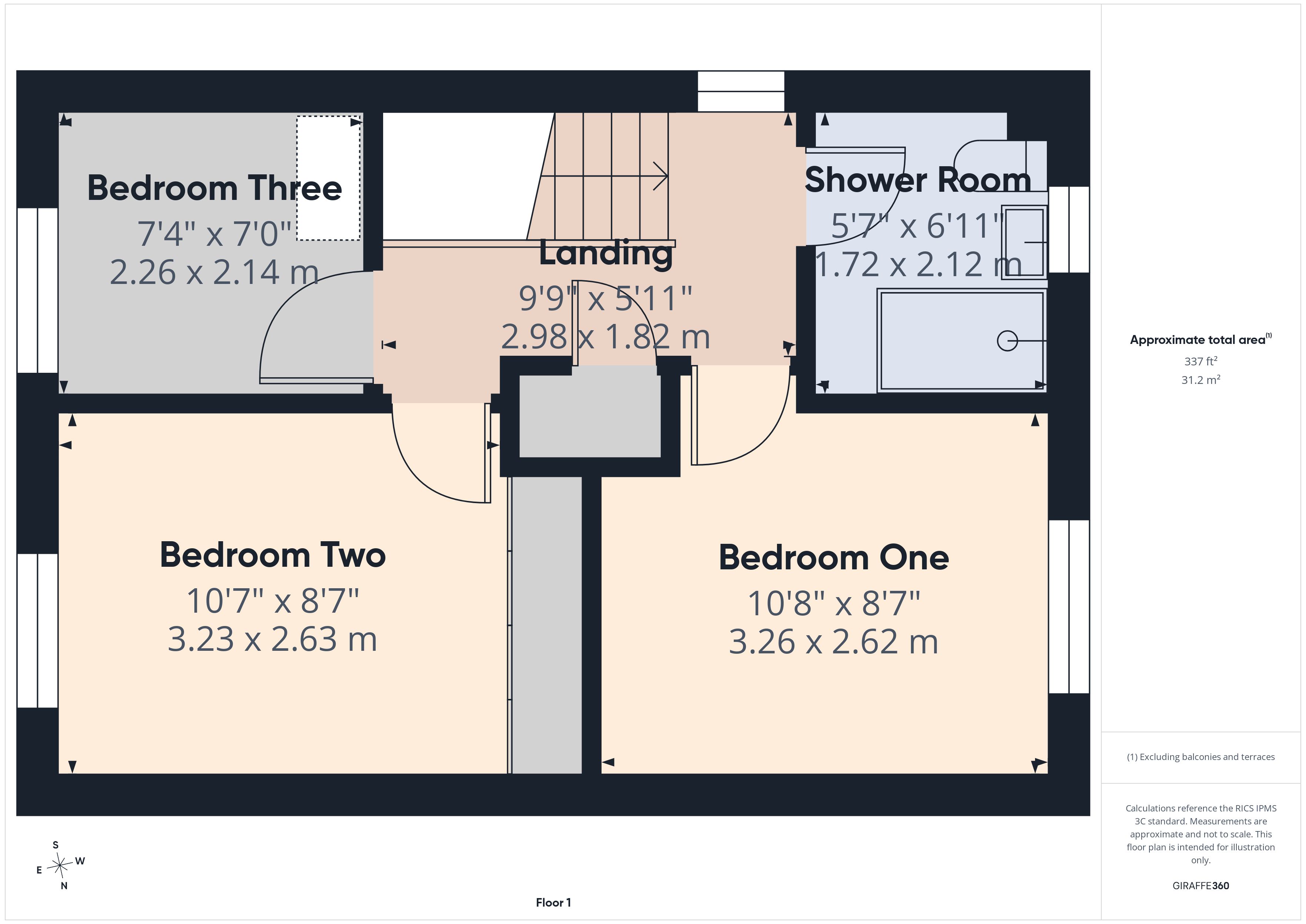 18, Malvern Close, Bridgwater floorplan