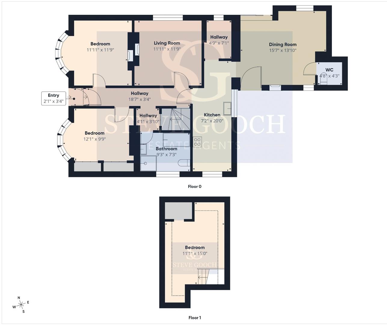 Glenville,, Ruardean floorplan
