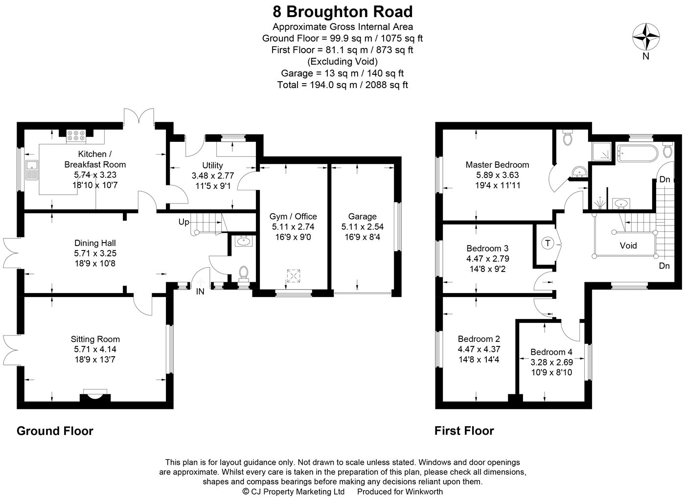 4 Bedrooms Detached house for sale in Broughton Road, Carlton-Le-Moorland, Lincoln, Lincolnshire LN5