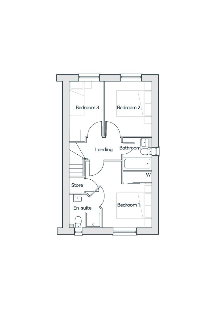 5, Taylors Ln, Broomhall, Worcester floorplan