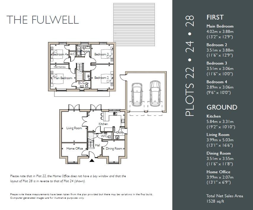 22 White Horse Valley, Danesmead Drive, Bratton floorplan