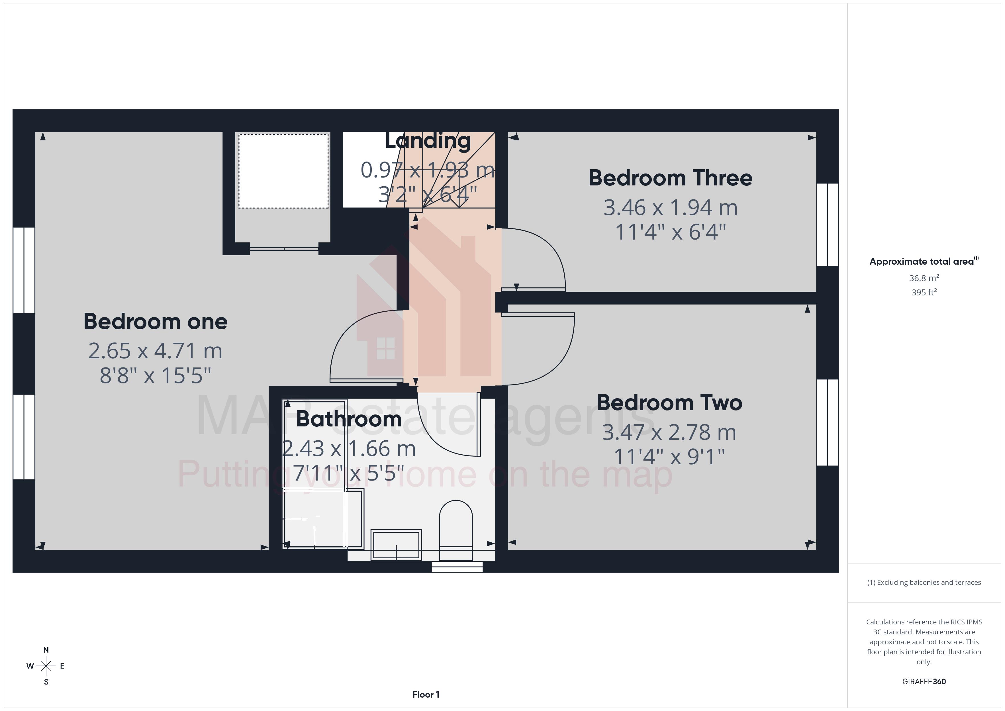 4, Teg Lowarth, Redruth floorplan