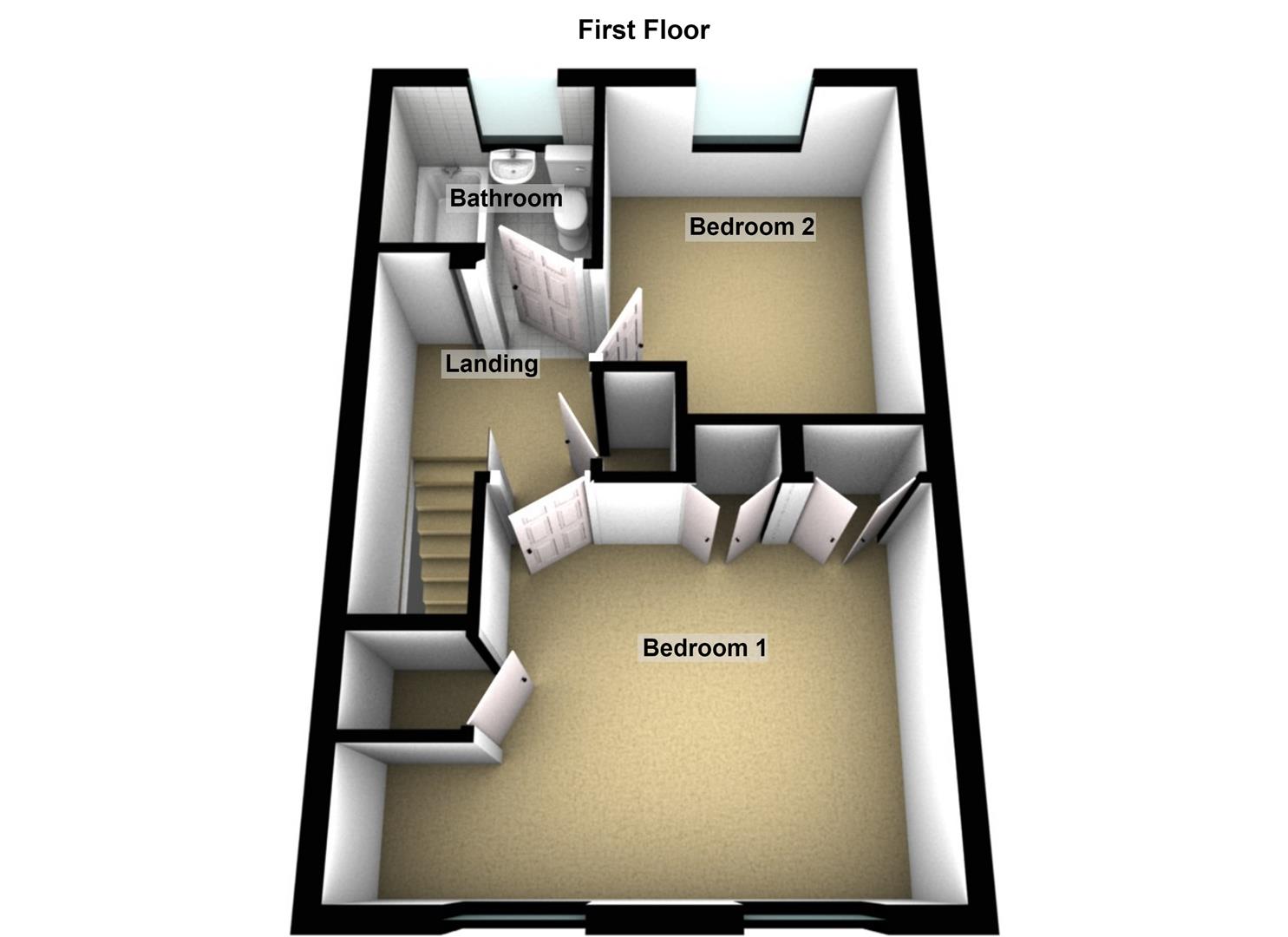 105, Mountbatten Way, Peterborough floorplan