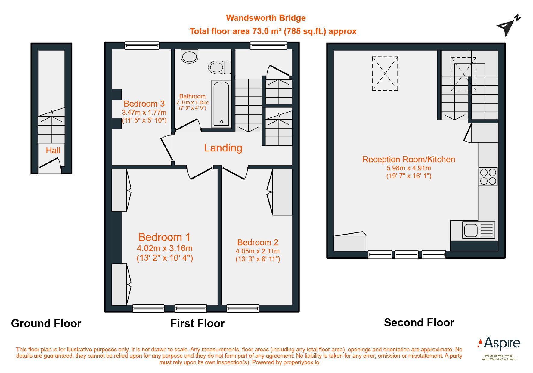 Wandsworth Bridge Road, London floorplan