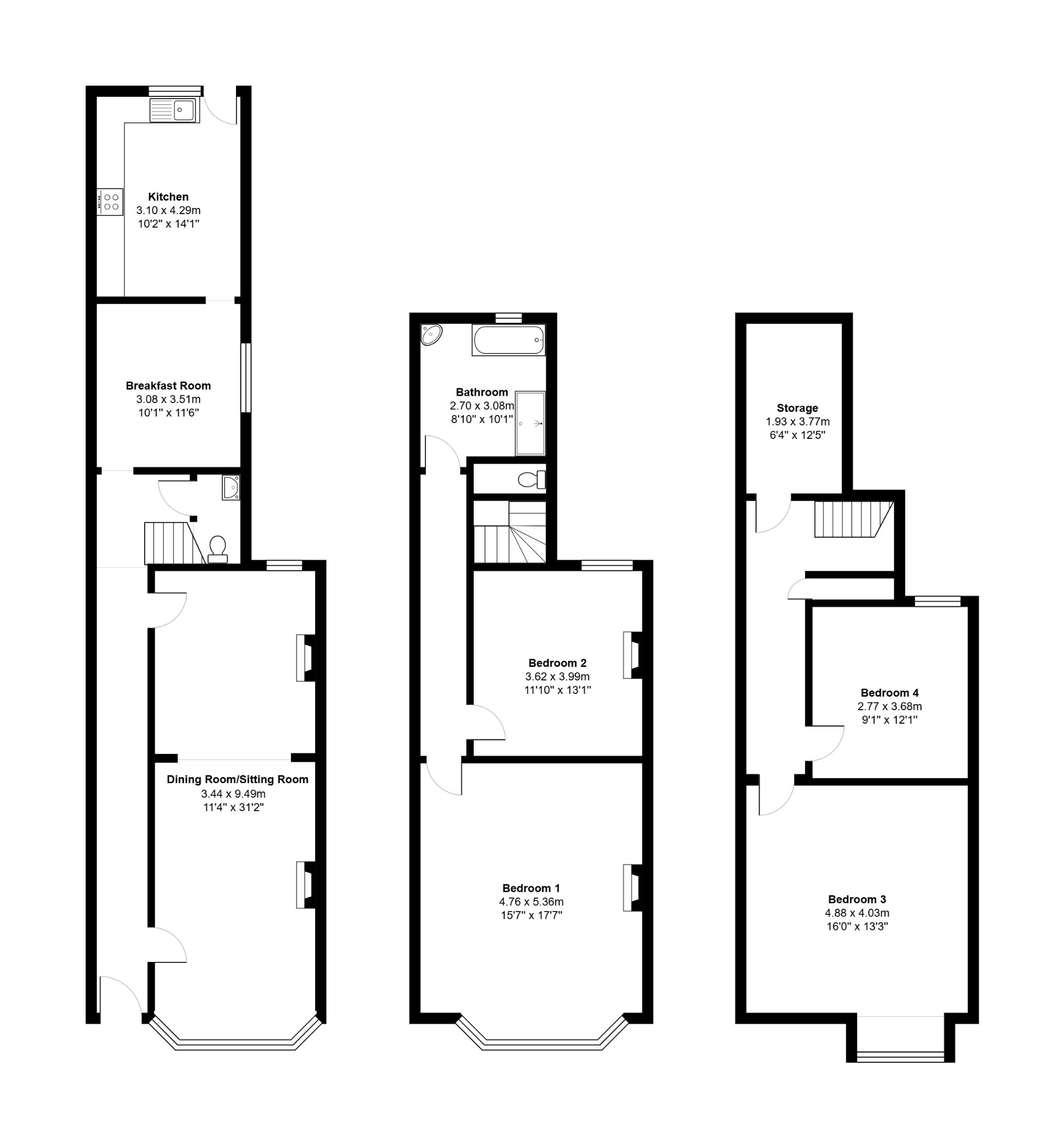 10, St. Edmunds Avenue, Hunstanton floorplan